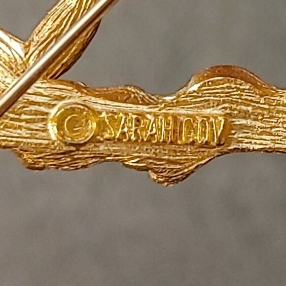 Sarah Coventry "J" Initial Pin From Sarah's ABCs - Picture 3 of 3